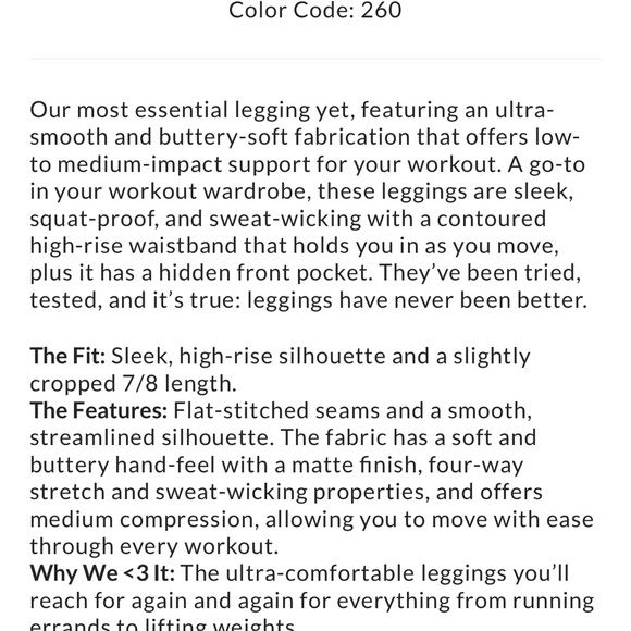 Free People Movement • Never Better 7/8 Ankle Leggins• - Picture 6 of 6